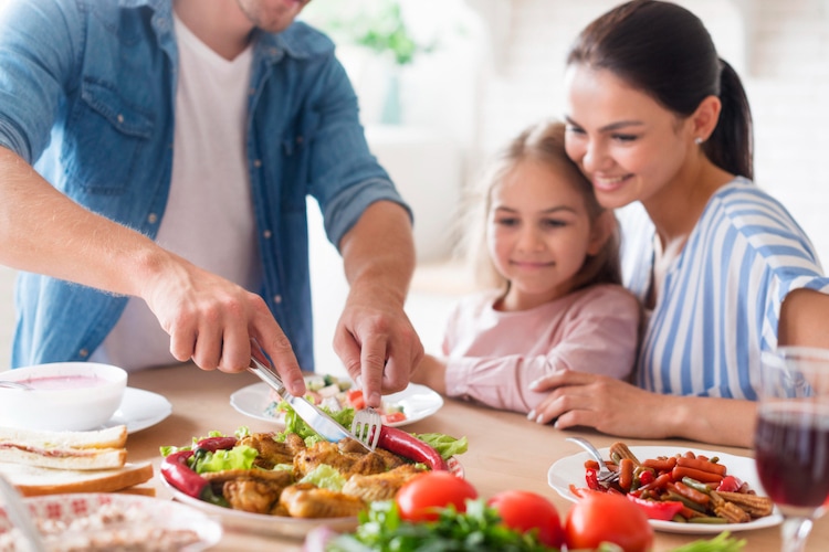 slow food y comida en familia