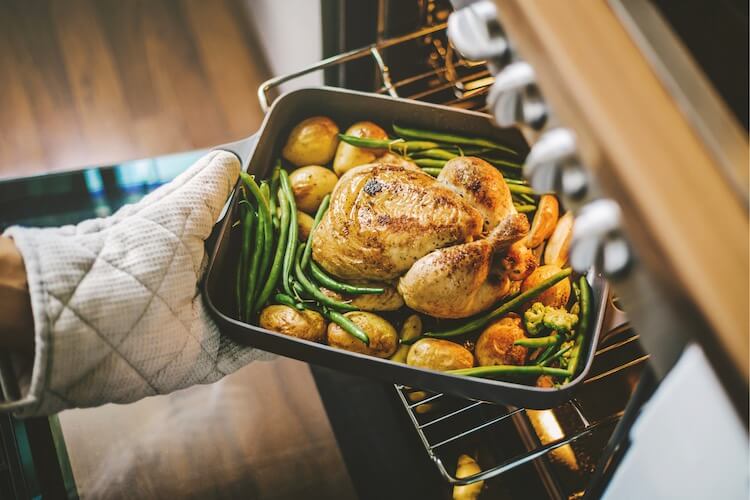 técnicas culinarias cocción al horno